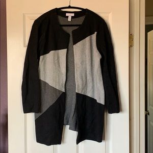 Charter Club black grey sweater
